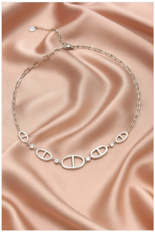 Collier Aurélia en acier inoxydable