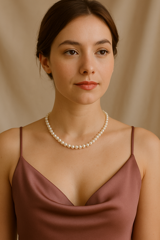 Collier de perles intemporel