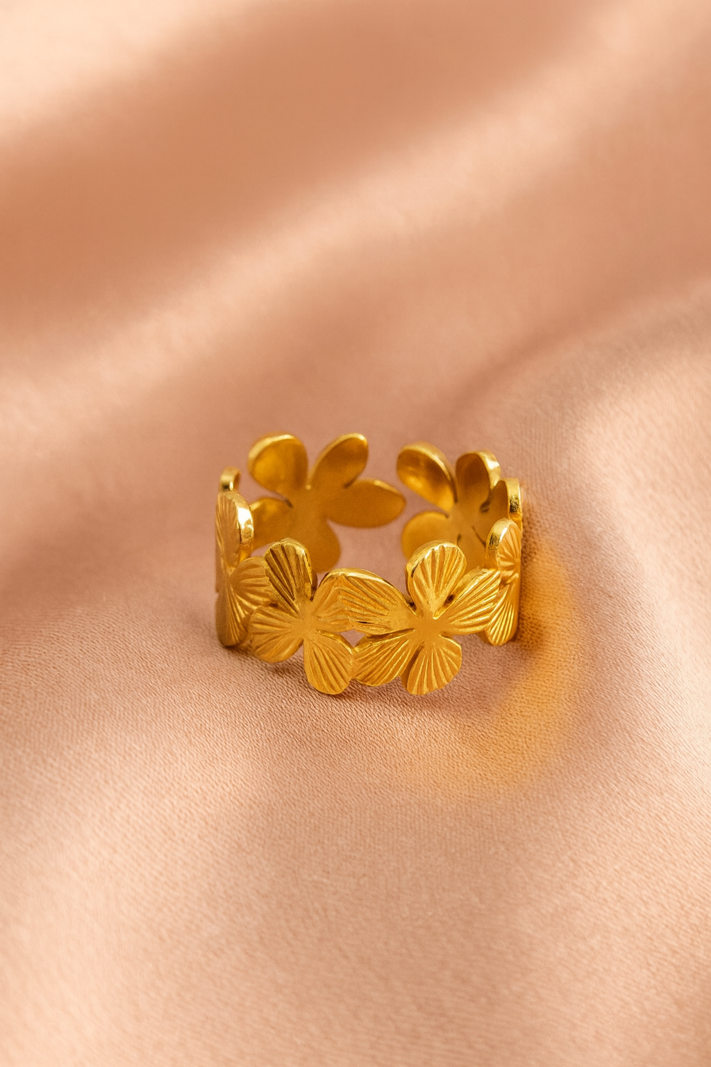 Bague Flora ajustable