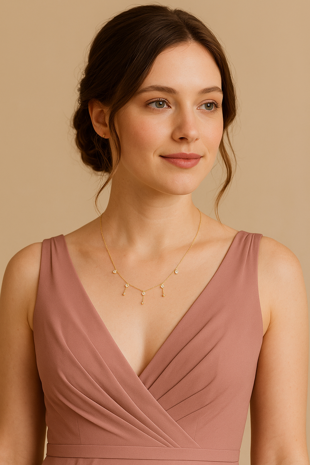 Collier Lyana en acier inoxydable