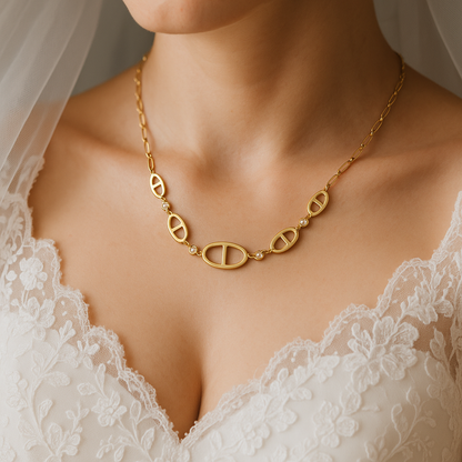 Collier Aurélia en acier inoxydable