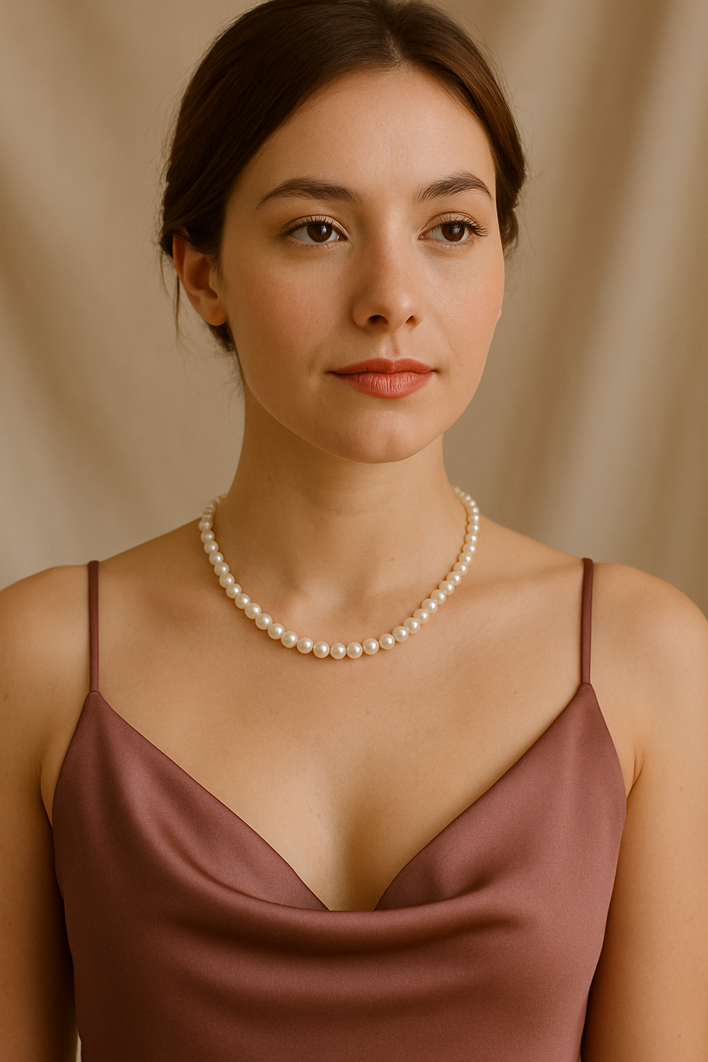 Collier de perles intemporel